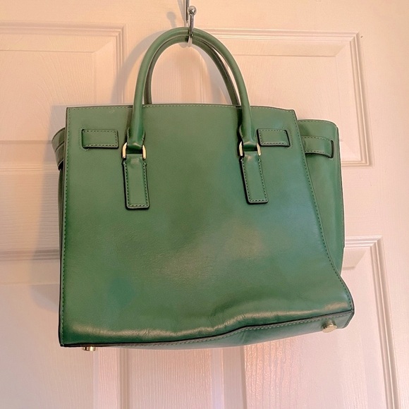 MICHAEL Michael Kors Green Leather Tote
Gently used but new condition - Picture 3 of 5
